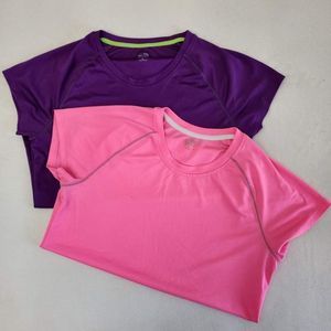 Champion Athletic/Active Wear Shirt Pink Purple Women’s Size L
